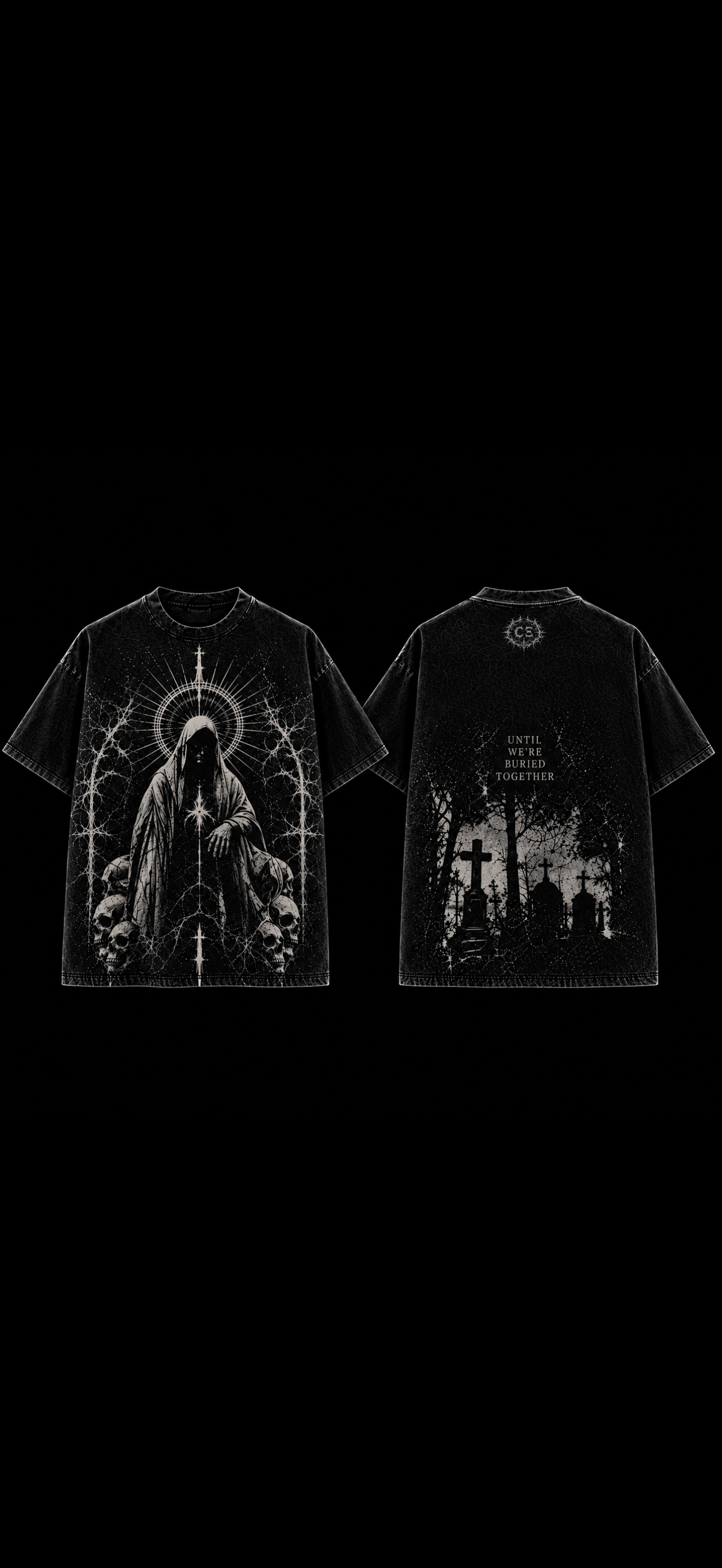 religious gothic tee